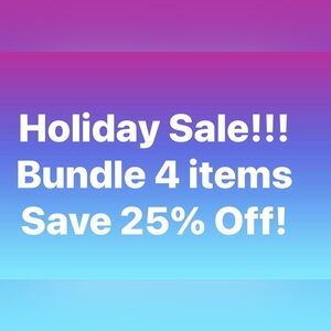 Gradient Holiday Sale Poster